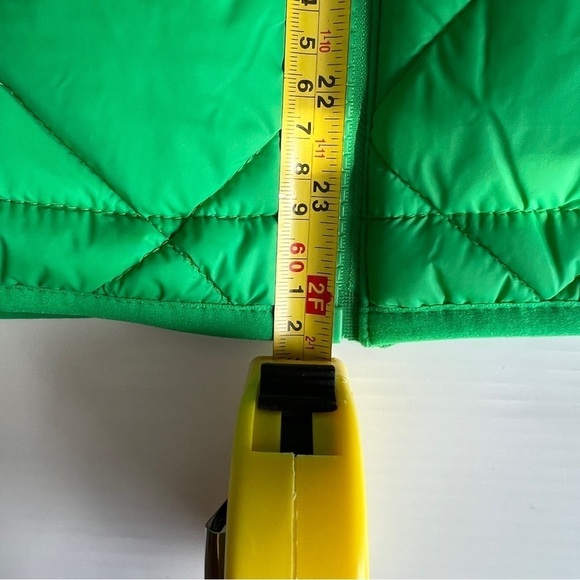 ZARA HOODED QUILTED JACKET GREEN | 2969/055 - Picture 9 of 13